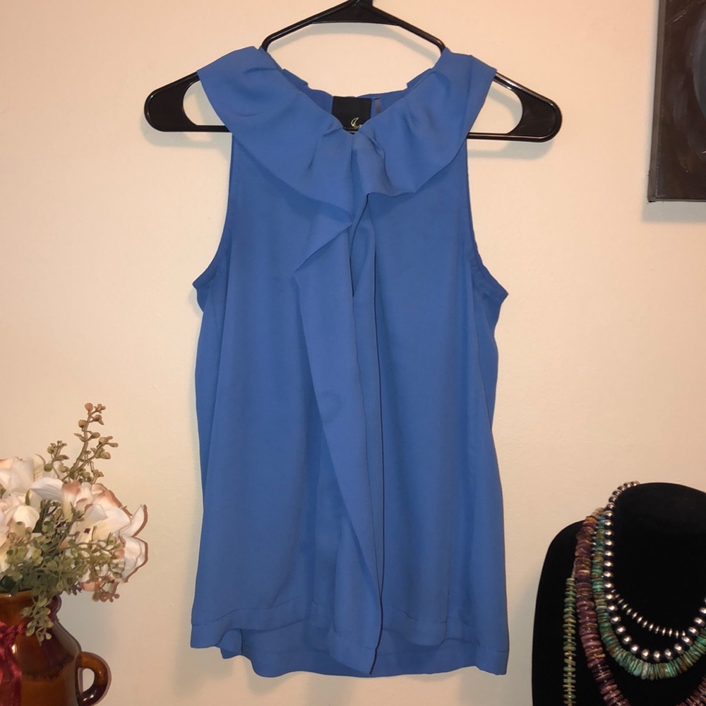 Dressy ruffled Tank